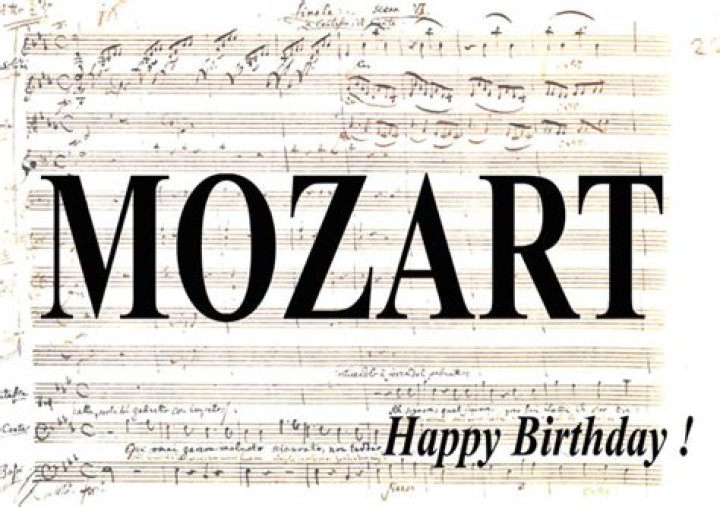 Celebrating Mozart’s 260th Birthday!