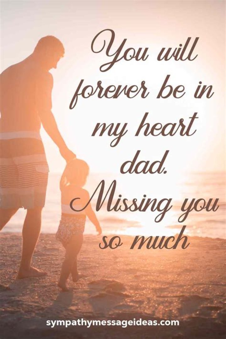 Feeling so lonely and missing dad