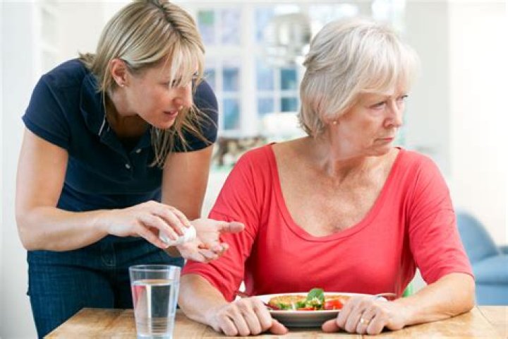 grandmother with dementia refuses to eat. what can I do to get her to eat more?