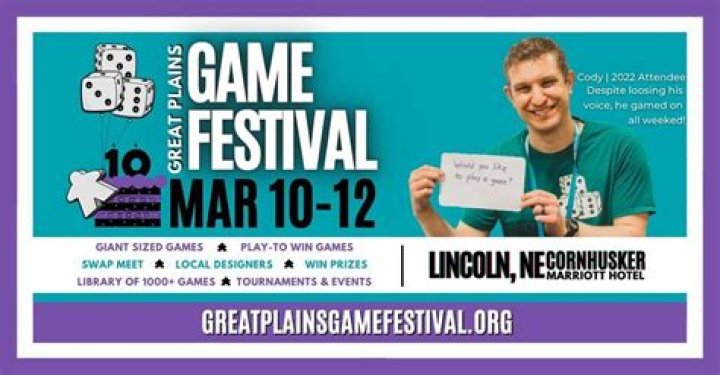 Great Plains Game Festival | Macaroni KID Lincoln
