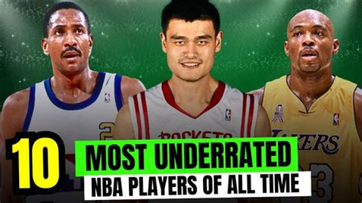 Top 10 most Underrated NBA Players of All-Time