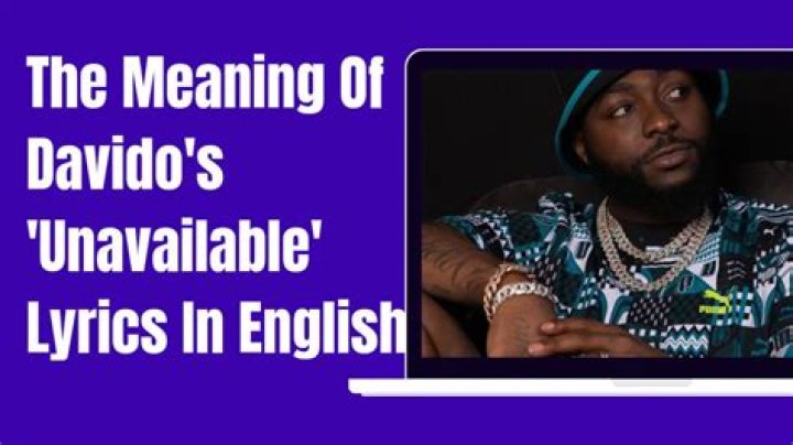 Unavailable Lyrics - Unavailable Translations