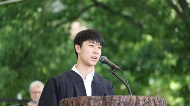 Valedictory to the College by Jonathan Lee ’23