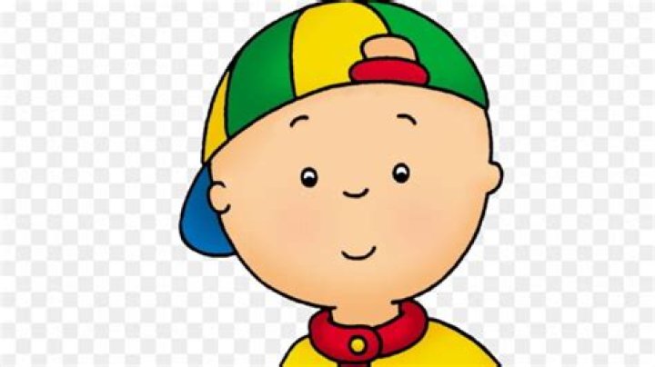 Why does Caillou have no hair?